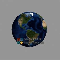 整個(gè)的地球模型