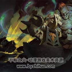 各種風(fēng)格的板繪PSD格式作品