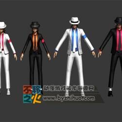 54Michael Jackson時(shí)裝 杰克遜模型