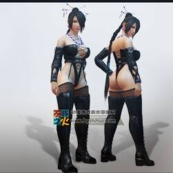 性感 美女 刺客 模型