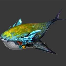 鯨魚 Max模型