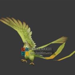 Parrot 鸚鵡 Max模型