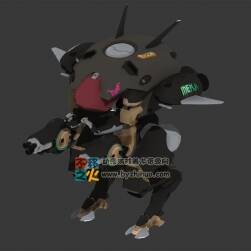 未來(lái)機(jī)械戰(zhàn)士模型