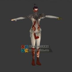 古裝  刺客 女 模型