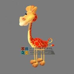 Giraffe 卡通長頸鹿模型