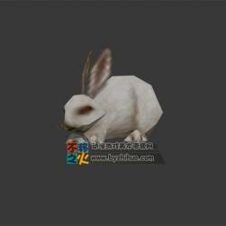 簡(jiǎn)化小白兔一只 Max模型