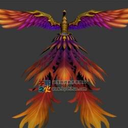 彩羽鳳鳥(niǎo) Max模型