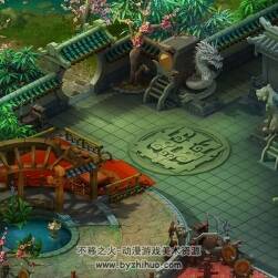 【醉八仙】Q版修仙游戲場(chǎng)景地圖 30P