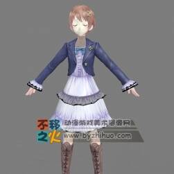可愛(ài) 美少女 洛麗塔模型