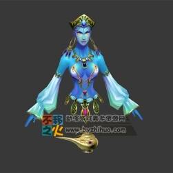 神燈 阿拉伯 神明 模型