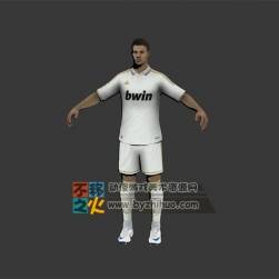 足球 運動員 男 模型