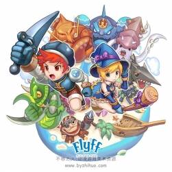 【Flyff 飛飛】日式角色立繪 游戲原畫設定資料 522P
