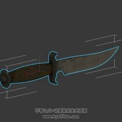 knife 匕首 游戲模型