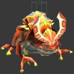 紅皮蛙 Max模型
