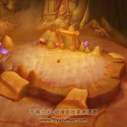 24套童話卡通風(fēng)格 3D手游場(chǎng)景模型 max源文件