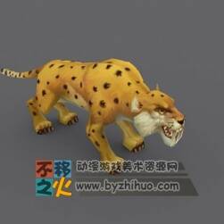 動(dòng)物 猛獸 豹子 怪獸 模型