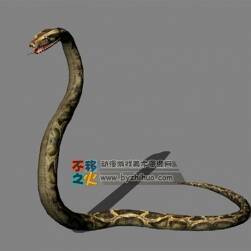 Attack 蛇 3D模型 帶動(dòng)作