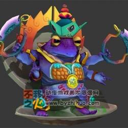 青蛙 怪物 3D模型