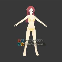 二次元 可愛(ài) 比基尼 少女模型