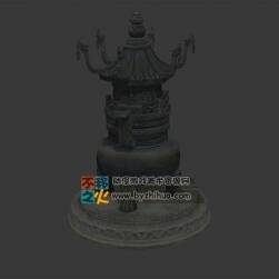 古代香爐模型