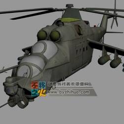 次世代MI24武裝直升機模型