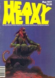 重金屬雜志 《HEAVY METAL》1977年五月期
