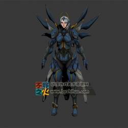 美女 鎧甲 女戰(zhàn)士模型