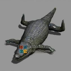 crocodile 鱷魚(yú) Max模型