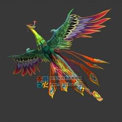七彩鳳凰 Max模型 含飛行動(dòng)作
