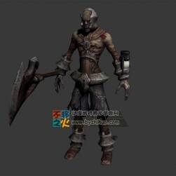 次世代惡魔僵尸喪尸戰(zhàn)士模型